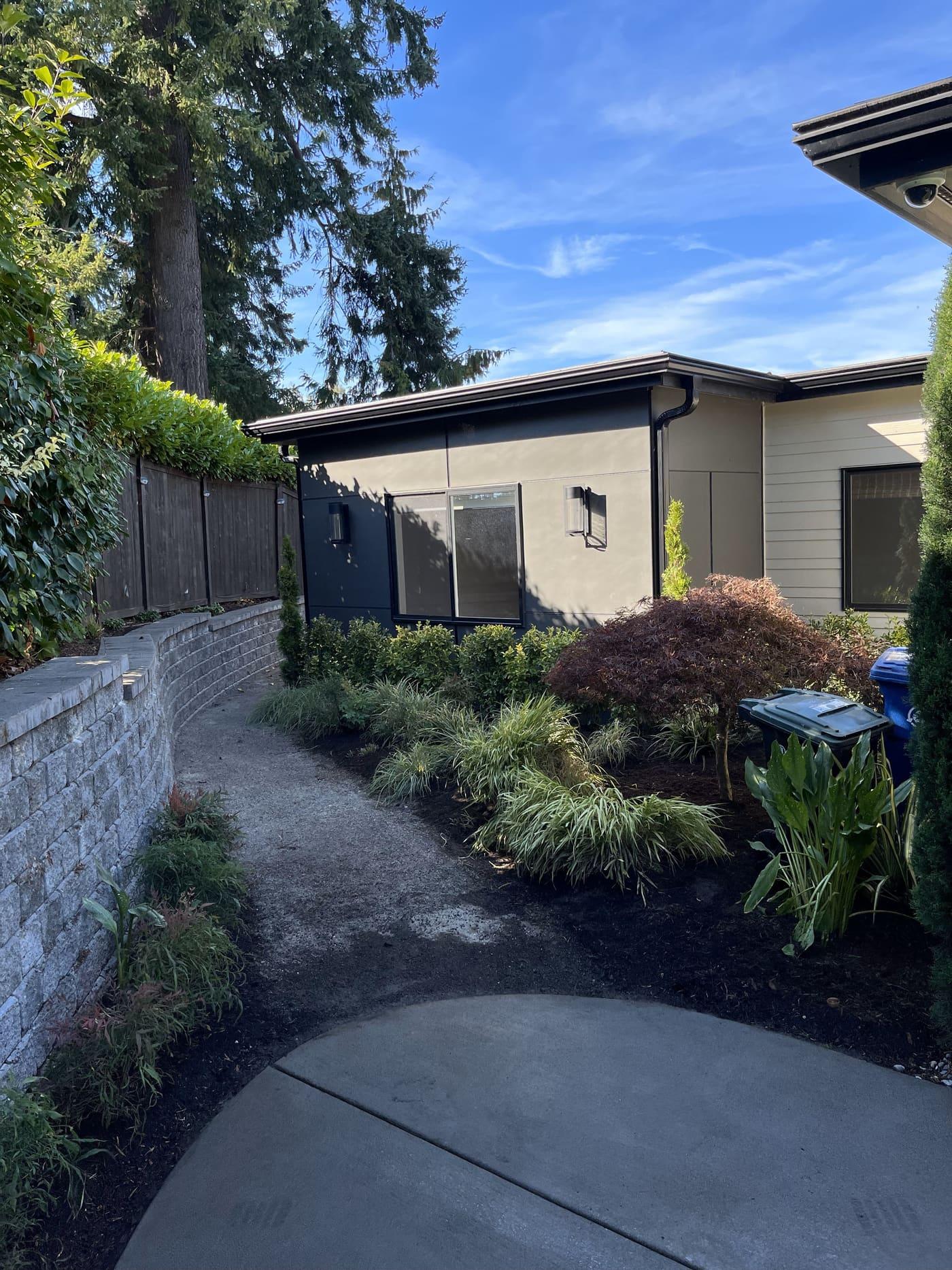 Blue Landscaping Services completed work in Greater Seattle