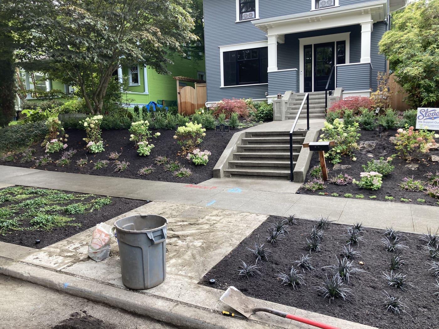 Blue Landscaping Services completed work in Greater Seattle