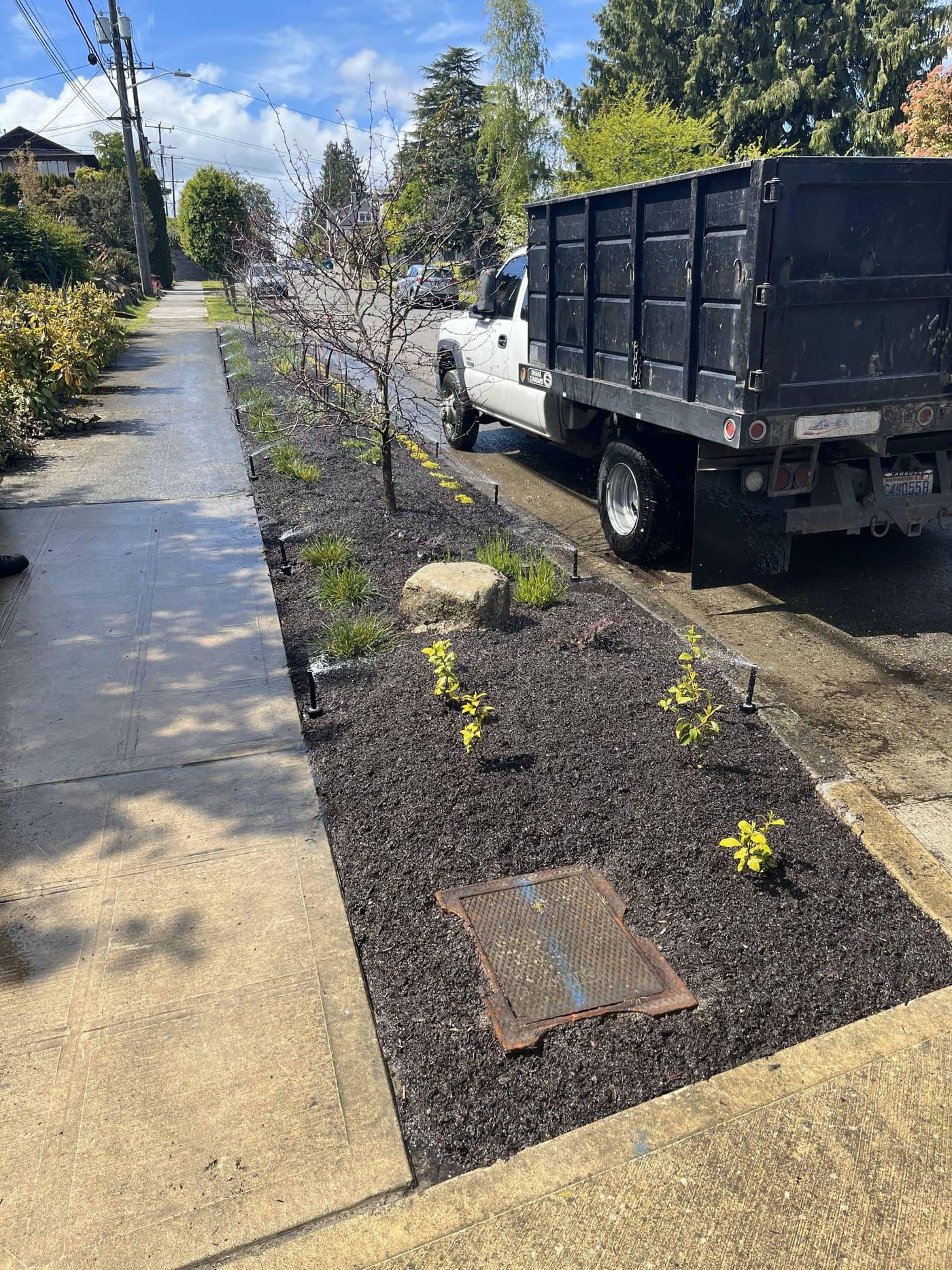Blue Landscaping Services completed work in Greater Seattle
