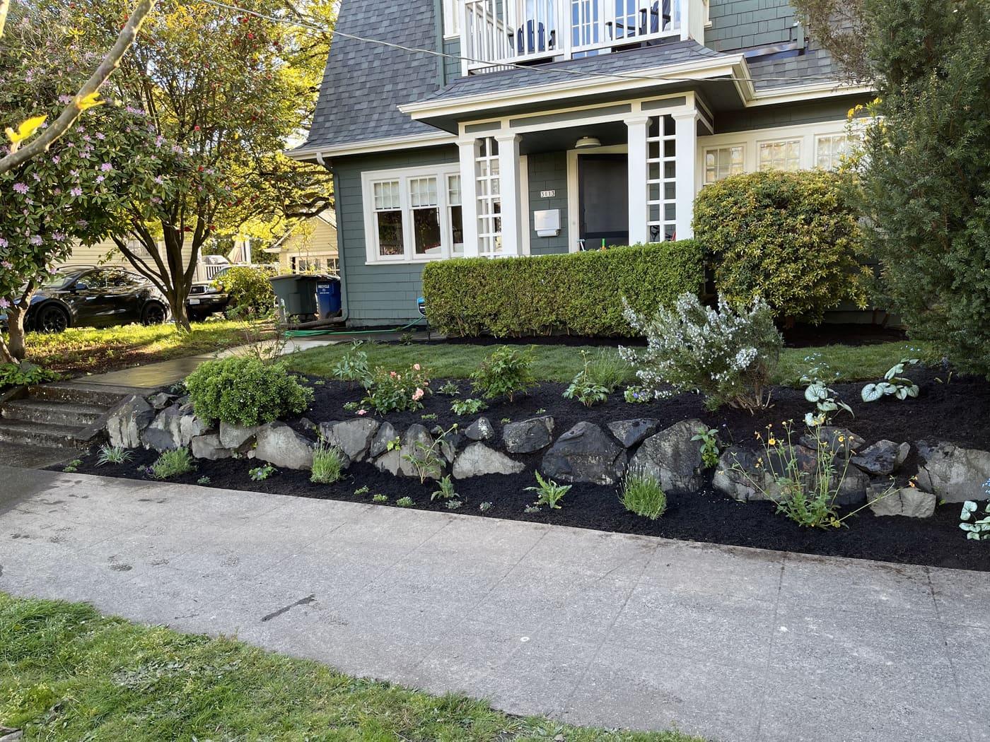 Blue Landscaping Services completed work in Greater Seattle