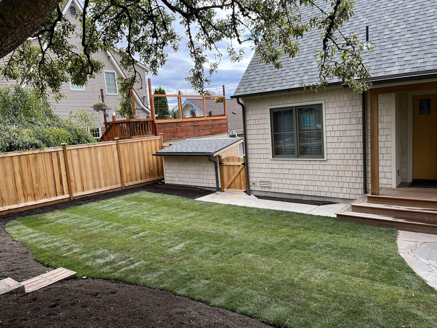 Blue Landscaping Services completed work in Greater Seattle